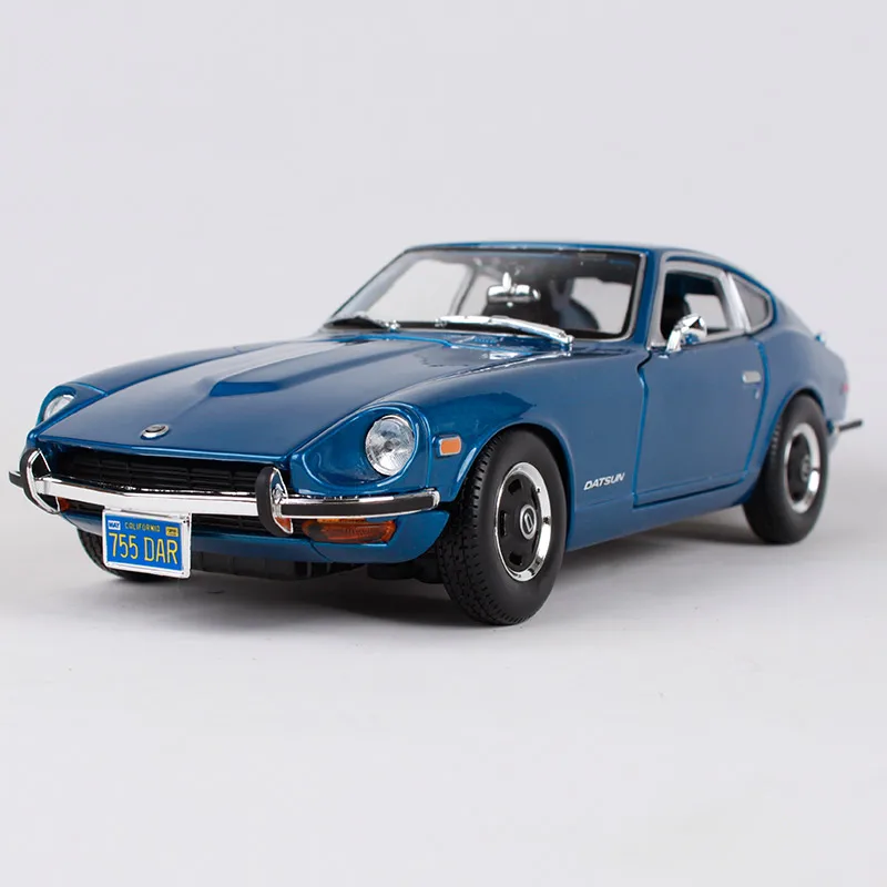 1:18 литая модель спортивного автомобиля из сплава для Nissan Datsun 240z с управлением