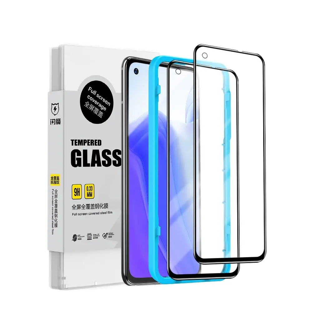 

Screen Protectors for Xiaomi Mi 10T Pro Lite 11T Pro 9T Tempered Glass Anti-fingerprint Full Cover HD Anti Blue Ray