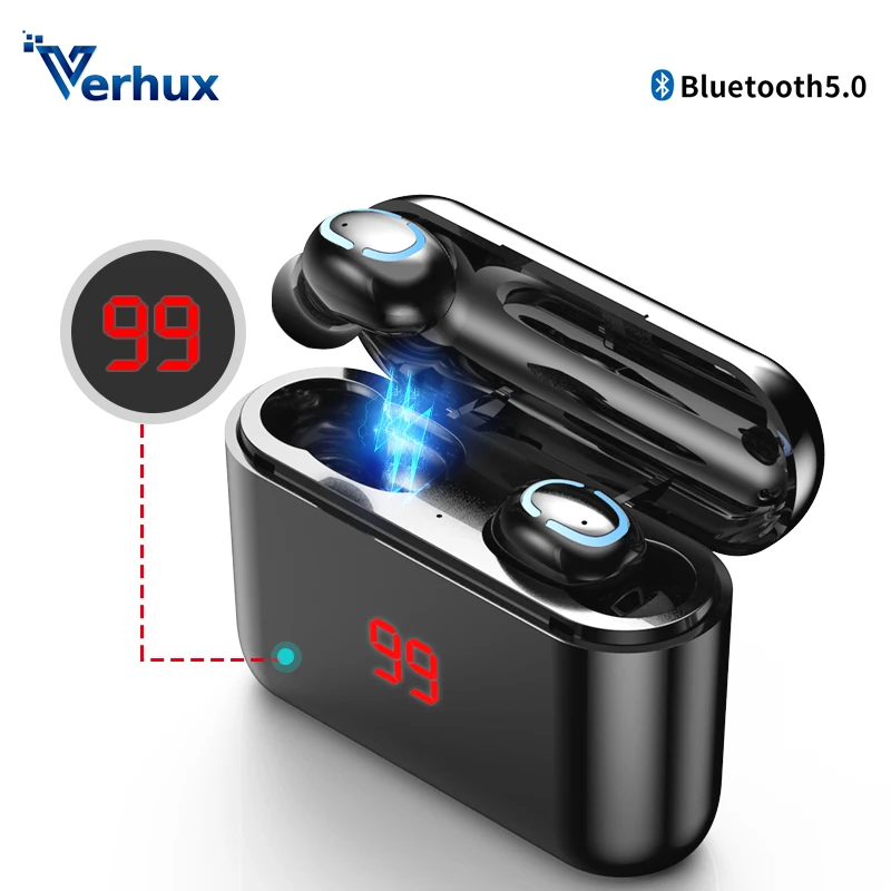 Настоящие Bluetooth 5 0 наушники HBQ TWS беспроводные спортивные с громкой связью 3D