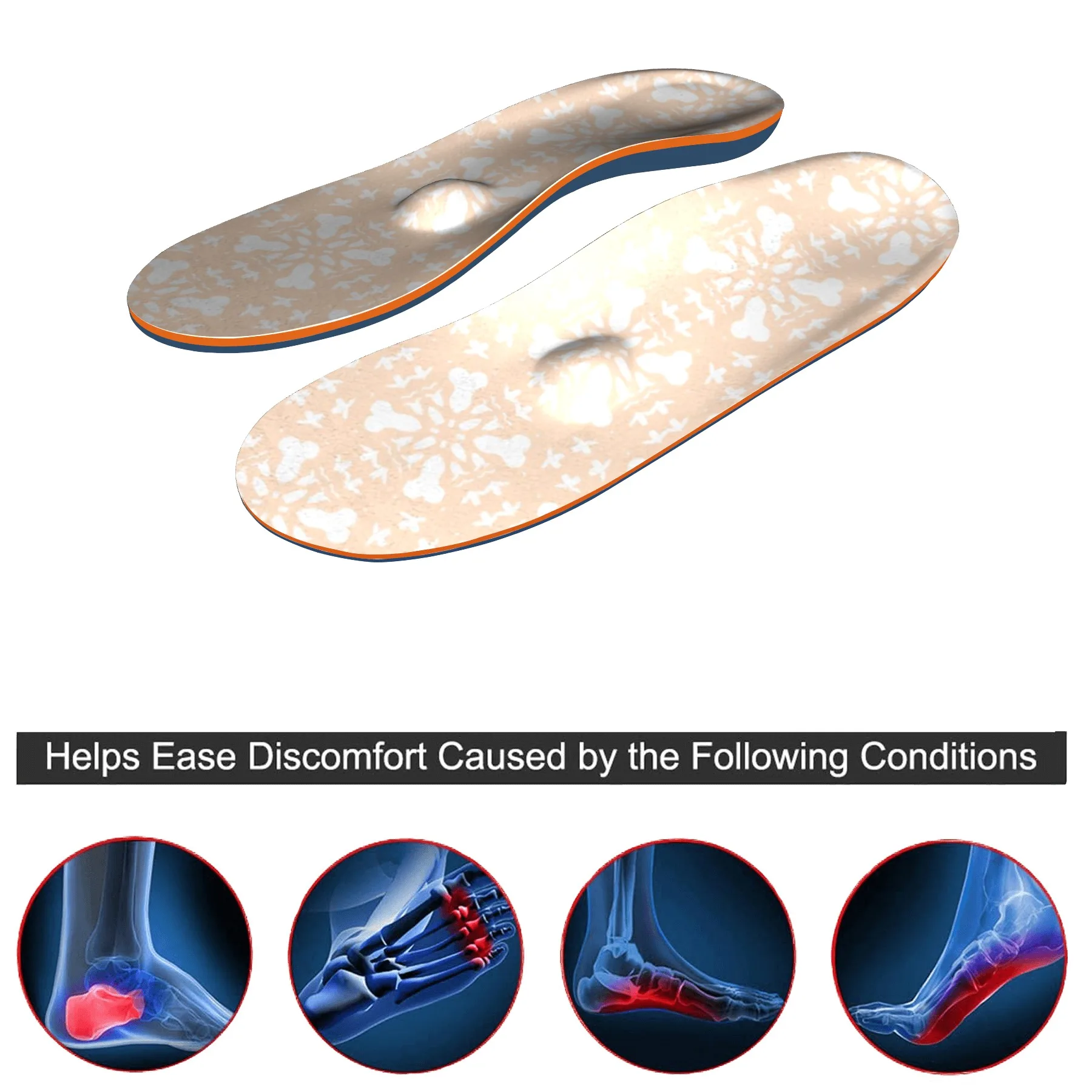 Фото Foot Arch Insole For Pain Relief Promote Blood Circulation Walking Shock-absorbing Male And Female Shoes Обувь Foot Arch Insole For Pain Relief Promote Blood Circulation Walking Shock-absorbing Male And Female Shoes Обувь