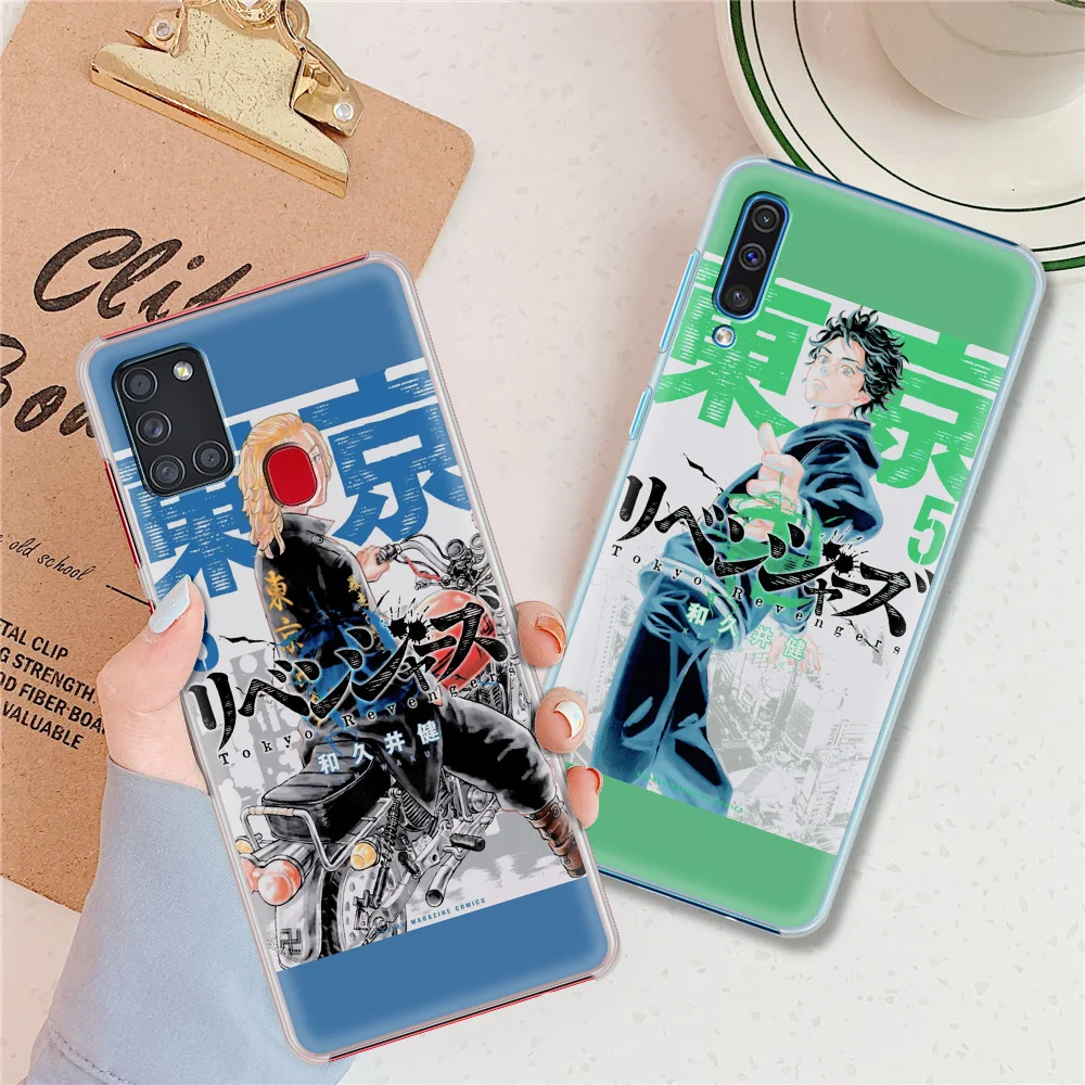 

Hard Phone Case For Fundas Samsung A51 A50 A71 A70 A21s A12 A31 A41 A10 A30 A02s A20e A40 Back Bag Cover Tokyo Revengers