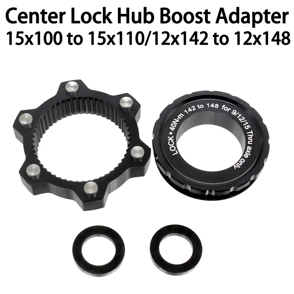 

GLEN BIKE Dt swiss Center Lock Hub Boost Adapter, Center Lock for 6-hole, 15x 100 to 15x110, 12x142 to 12x148,