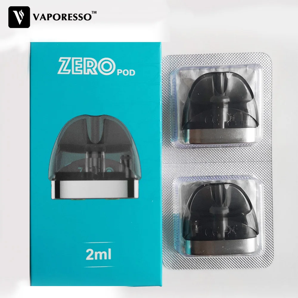Vaporesso Renova Zero Pod с 2 мл емкостью и 1.0ohm головкой катушки Атомайзеры Vape бак для электронных сигарет zero kit
