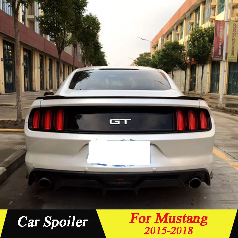 Спойлер для Ford Mustang 2015 2016 2017 2018 высококачественный спойлер из АБС пластика