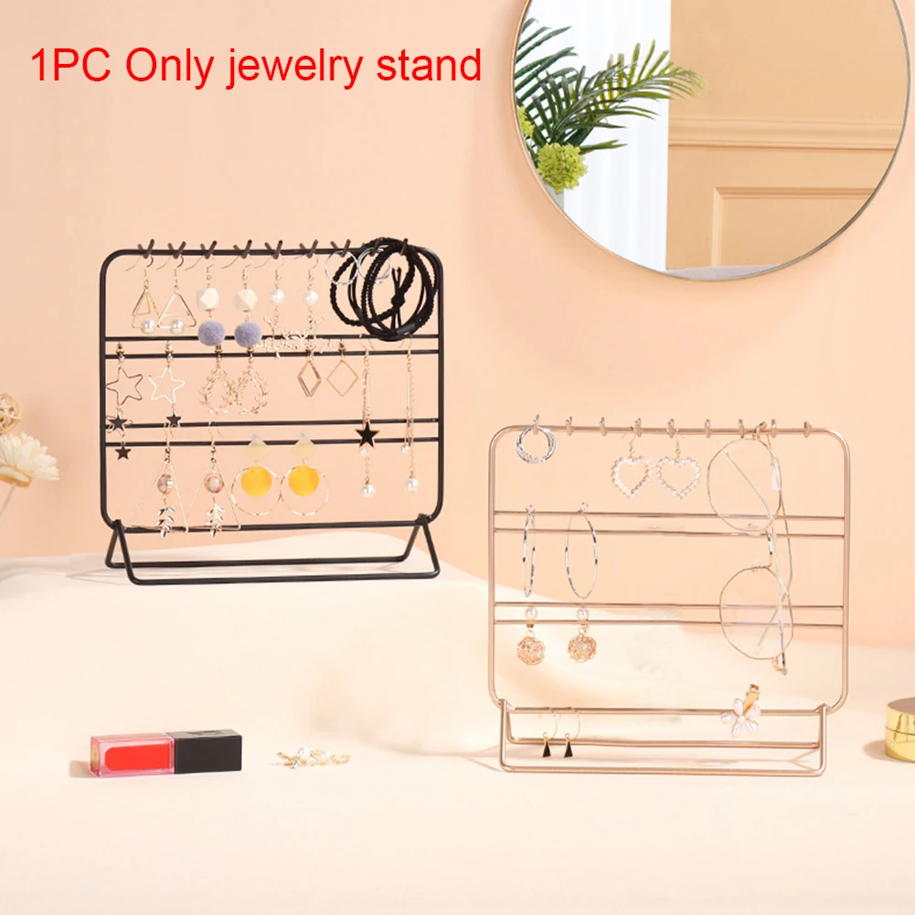 Подставка для ювелирных изделий из кованого железа витрина ожерелья сережек в