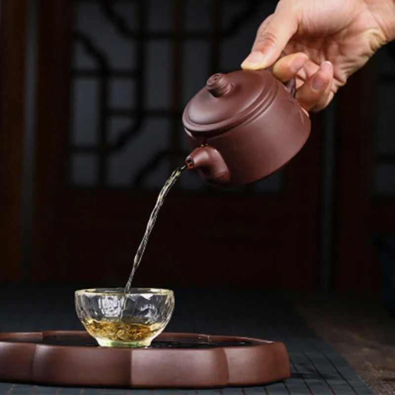 

2020 Teapot Yixing Zisha Clay Chinese Handmade Tea Pot Gongfu Set 180ml High Quality New Design Safe Packaging With Gift Box