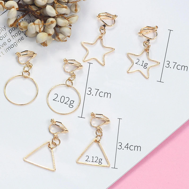 

Fashion Lock Key Dangle Earrings Set for Women Trendy Moon Star Gold Coin Statement Drop Earrings Female Jewelry 2021
