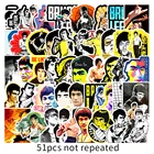 1050 шт. забавные китайские наклейки в стиле кунг-фу Брюса Ли для ноутбука, телефона, багажа, забавные граффити, наклейки сделай сам, игрушки, водонепроницаемые наклейки s