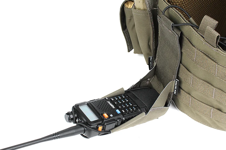 Outdoor Military UV5R UV82 Interphone Bag MOLLE Radio Package CS Field Equipment