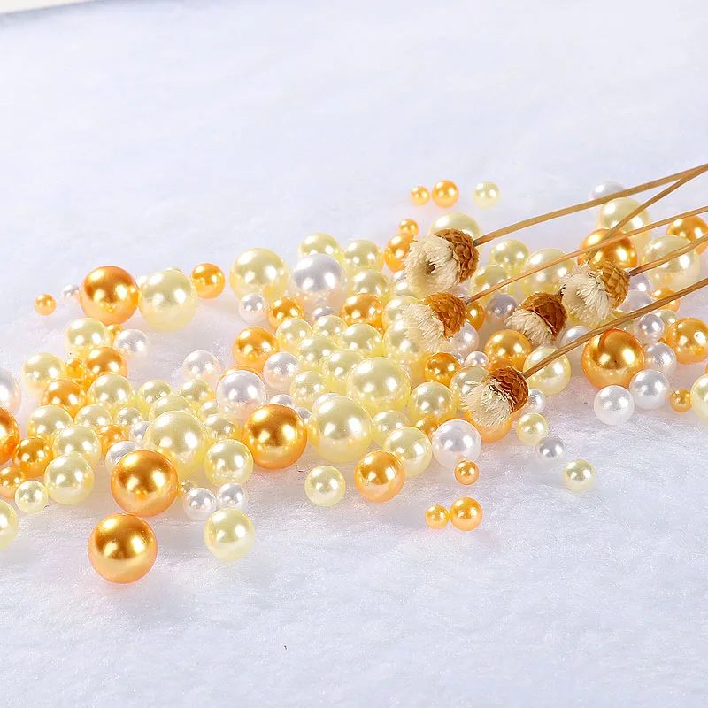 200 шт. искусственные круглые акриловые украшения без отверстий|beads diy|beads beadsbeads for