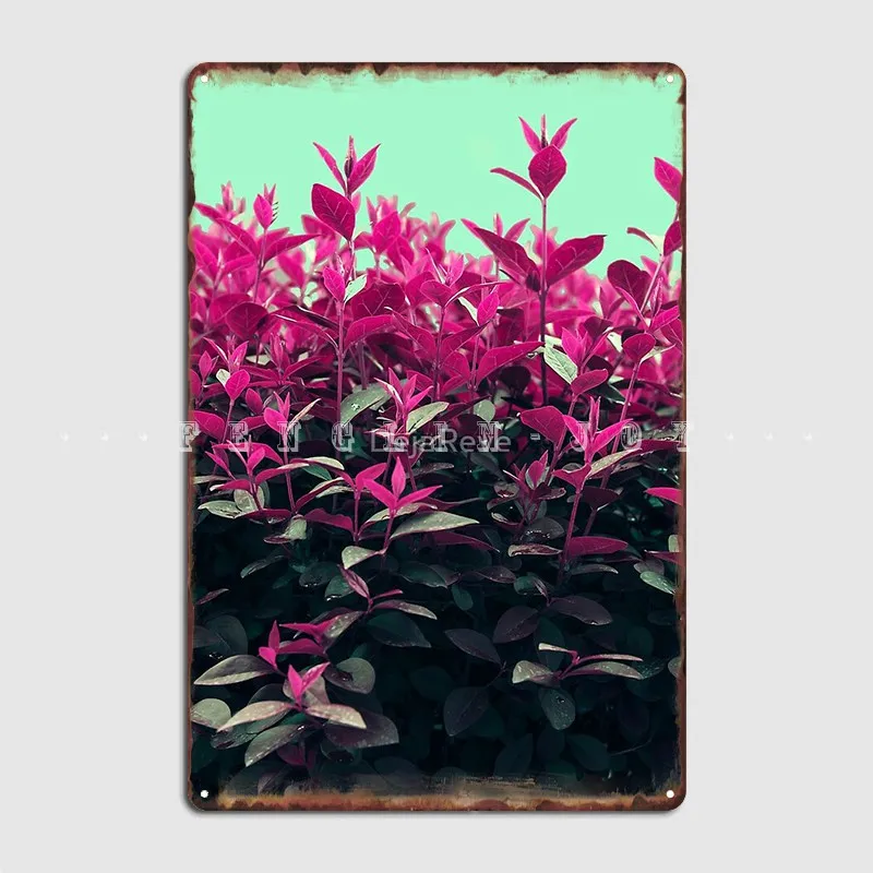 

Pink Spring Poster Metal Plaque Wall Mural Home Classic Plates Tin Sign Poster