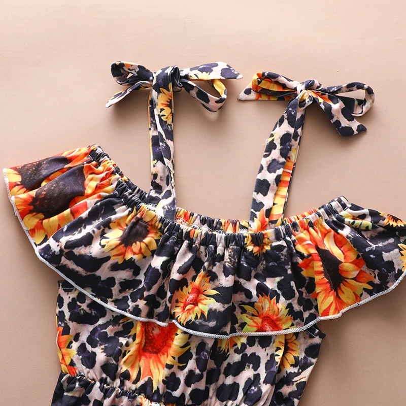 От 6 месяцев до 4 лет летние штаны на подтяжках без рукавов Комбинезоны для