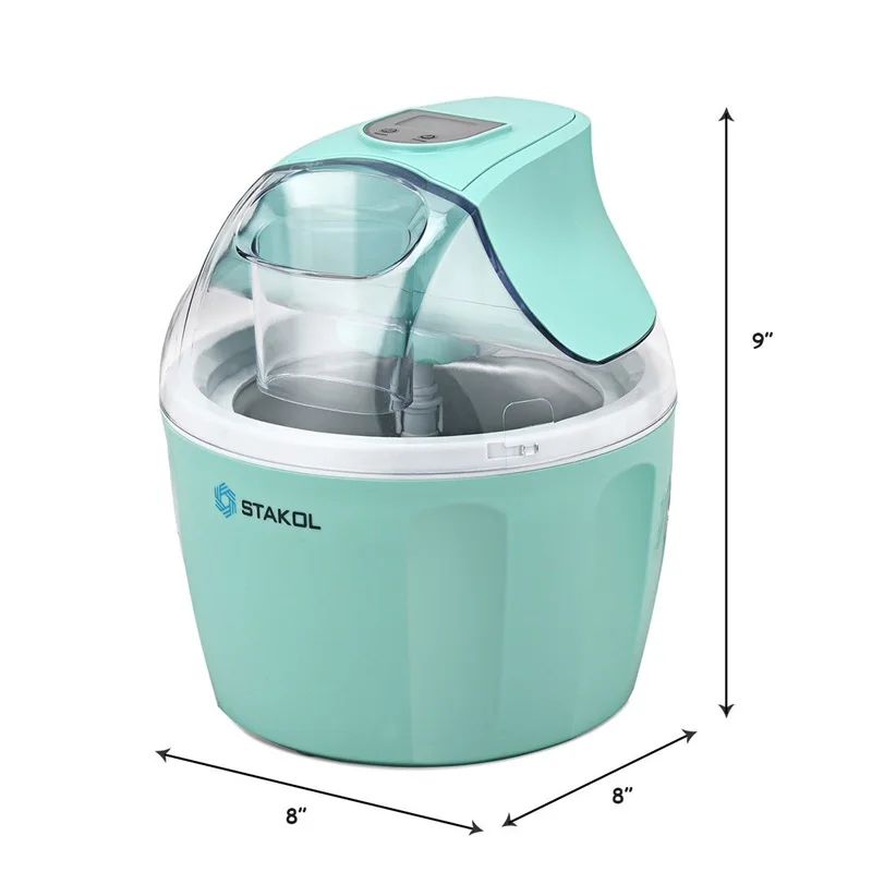 Costway 1 5 Quart автоматическая машина для приготовления мороженого морозильная
