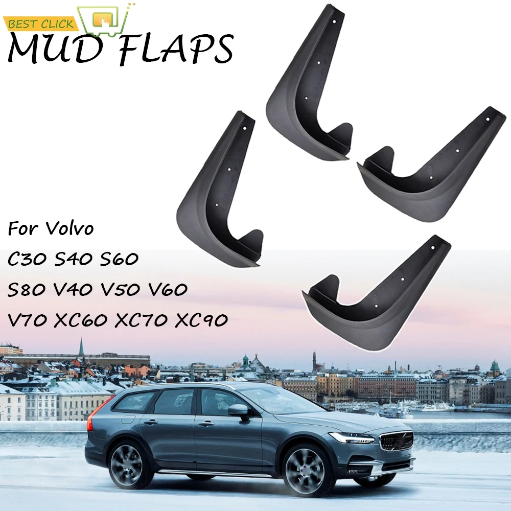 

Mud Flaps Mudflaps Splash Guards Mudguards For Volvo C30 S40 S60 S70 S80 V40 V50 V60 V70 AWD Cross Country XC60 XC70 XC90