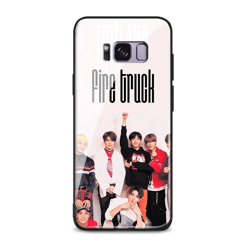 NCT 127 Kpop Модный мягкий силиконовый стеклянный чехол для телефона Samsung Galaxy S8 S9 S10e S10