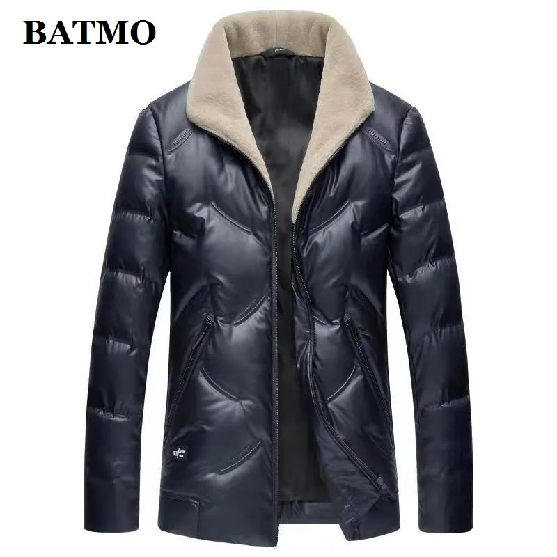 

BATMO 2022 Новое поступление зимние высококачественные 90% белые куртки на утином пуху для мужчин, мужские зимние парки 8321