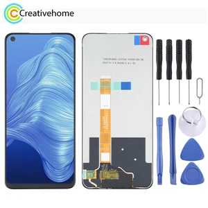 lcd screen and digitizer full assembly for oppo realme 7 5g rmx2111 free global shipping