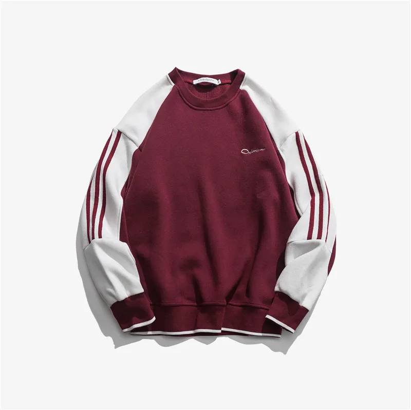 Японский колледж Ветер небольшой свежий контрастный цвет полосатый круглый