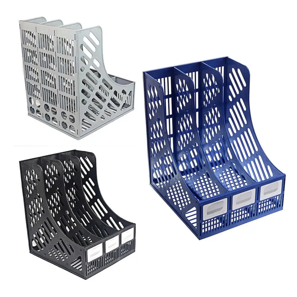 Держатель для документов домашнего офиса органайзер хранения 3 секции|Лотки