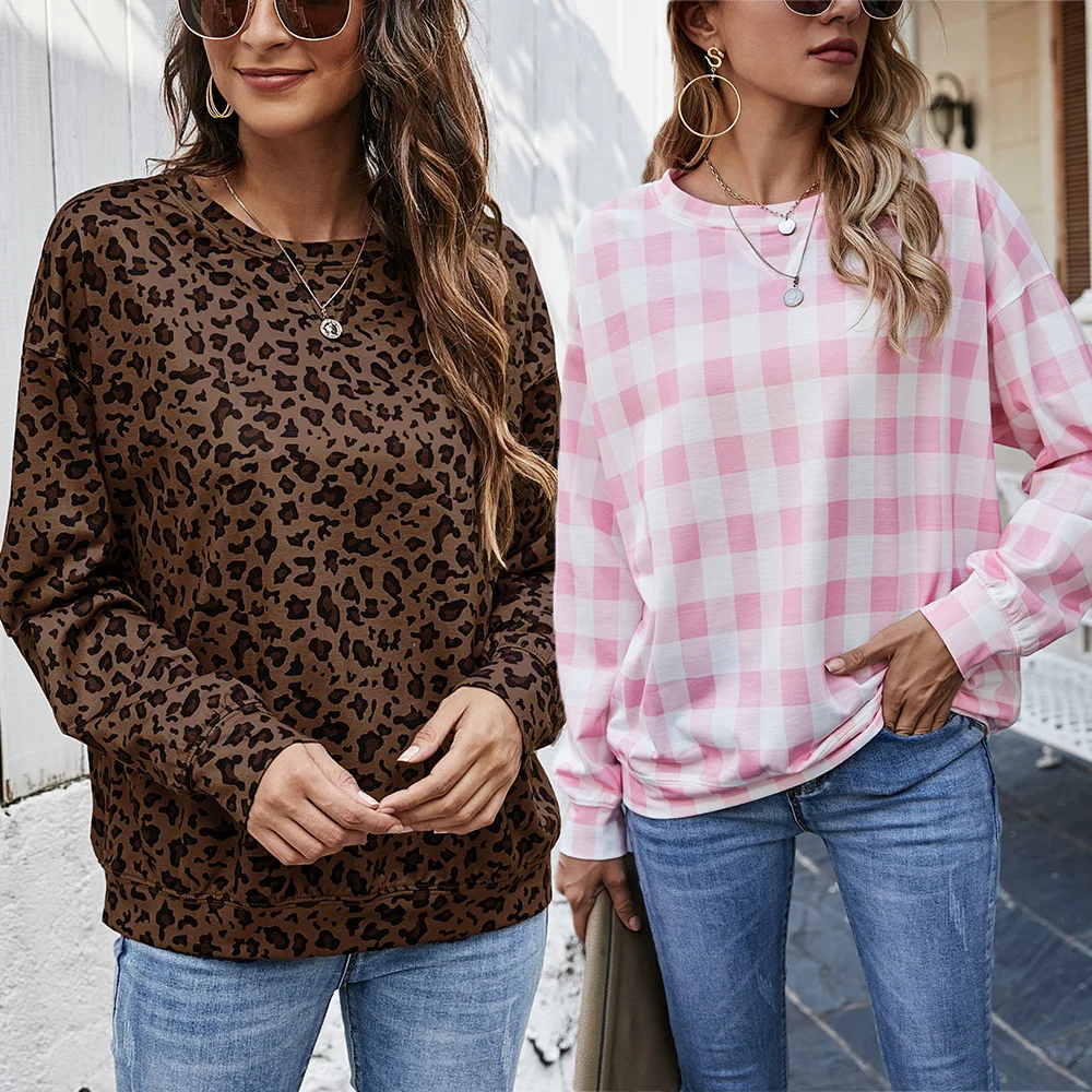 

streetwear women sweatshirts fall 2021 women clothing Cotton Casual Pullovers loose long sweaters streetwear