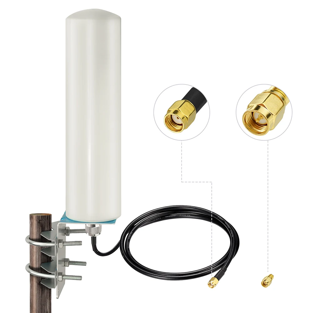 

LoRa антенна Helium Hotspot Miner 3 метра 6Dbi 915 МГц Korrosionsschutz