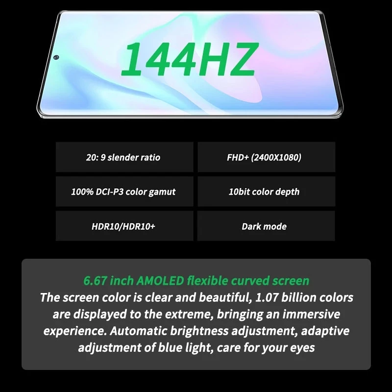 original zte axon 30 ultra 5g smartphone snapdragon 888 fast charging 66w 4600mah battery android 11 amoled display mobile phone free global shipping