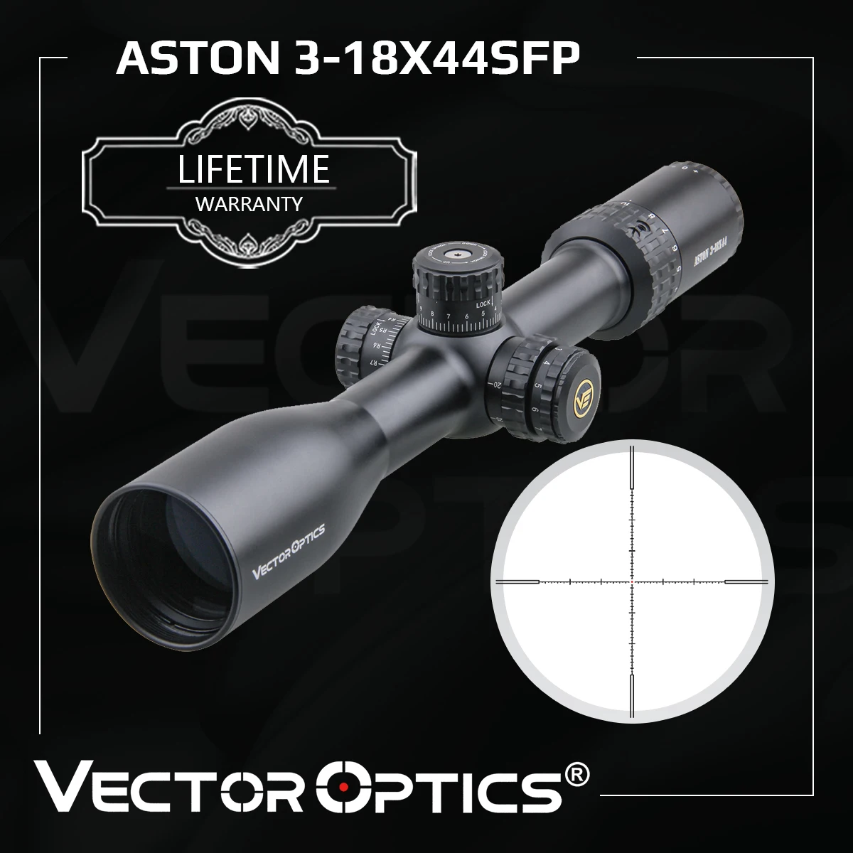 Векторная оптика линия ведущей марки Aston 5 30x56 военный тактический оптический