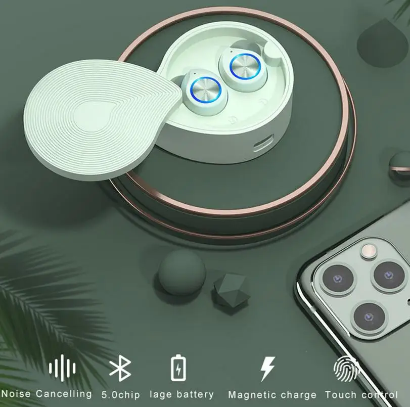 EastVita универсальные TW70 наушники Bluetooth5.0 беспроводные HIFI стерео спортивные