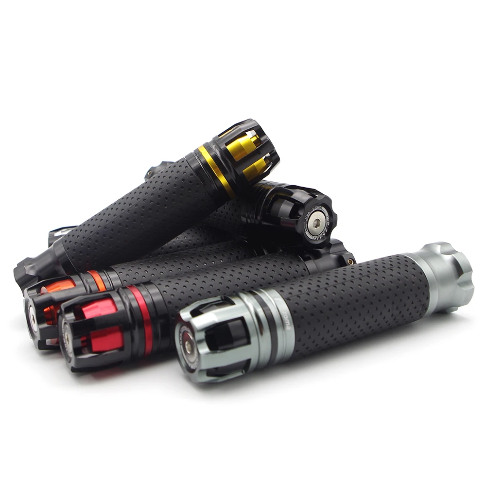 Universal Motorcycle Handlebar Grips 22mm Racing Motor Grip for suzuki gsxr 600 triumph tiger 800 yamaha cygnus 125 fz6r | Автомобили и