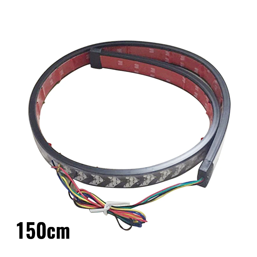 

150CM Pickup Truck Tail Light Strip Tailgate Flowing Sequential Brake Signal Double Flash Light 450LED IP67