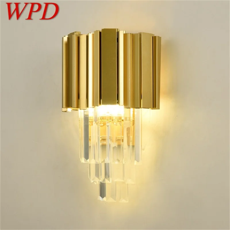 

WPD Wall Sconces Lamp Gold Contemporary Luxury Design Balcony Decorative For Home Living Room Corridor