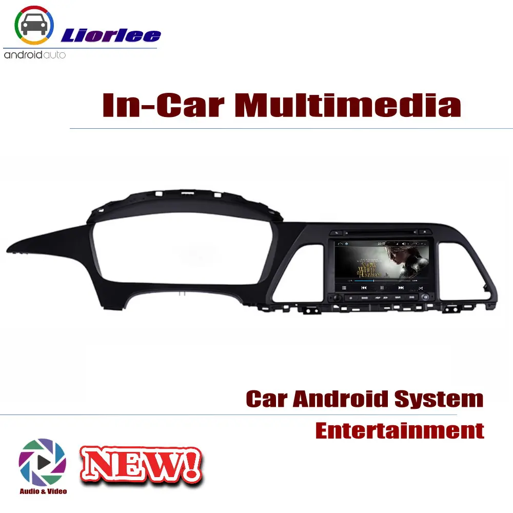 Автомобильный радиоприемник DVD-плеер GPS-навигация для Hyundai Sonata LF 2015-2017 Android