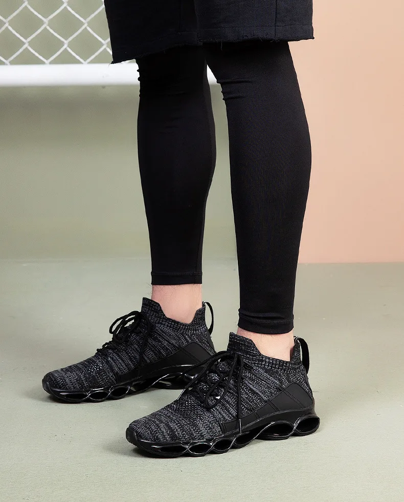 

MLCRIYG 2020 New Outdoor Men Free for Men Jogging Walking Sports Shoes High-quality Lace-up Athietic Breathable Blade Sneakers