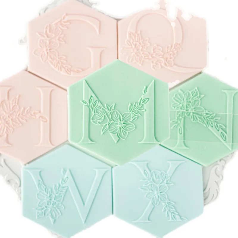 Новинка A-Z 26 букв акриловый тиснитель для печенья печать помадки и сахара