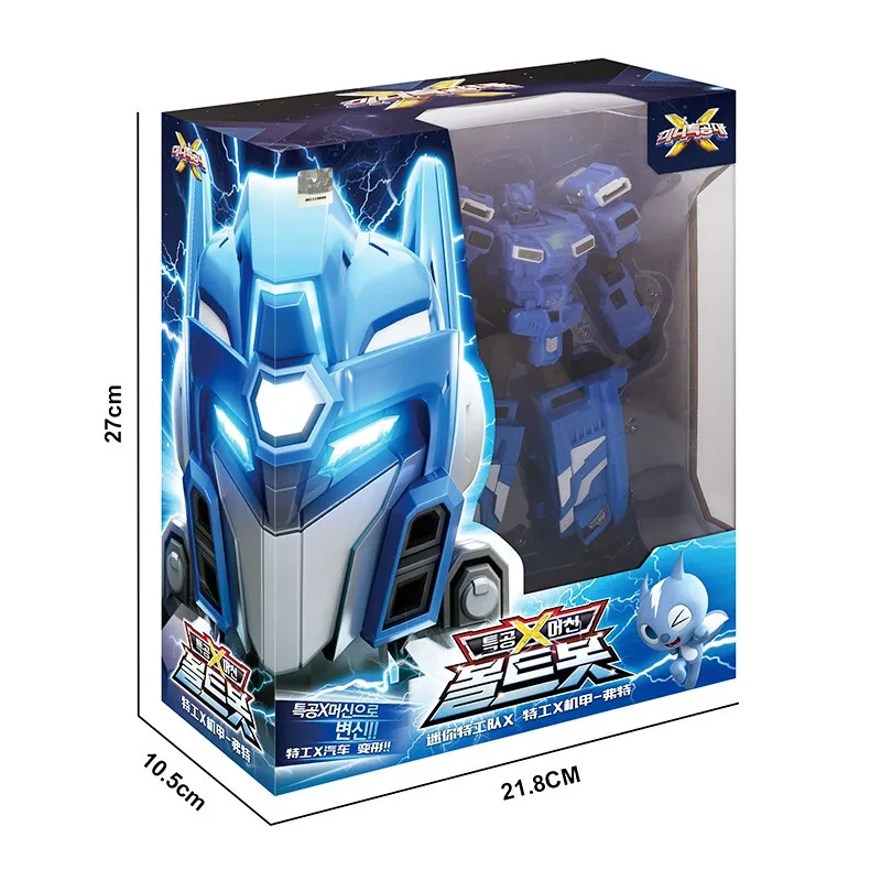 

Mini Force Transformation Robot Toys Action Figures MiniForce X Simulation Car Airplane Deformation Mini Agent Toy