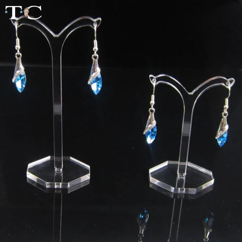 

Acrylic Jewelry Display Earring Holder Creative Earrings Display Rack Earrings Block Ornaments Display Stand Display Props