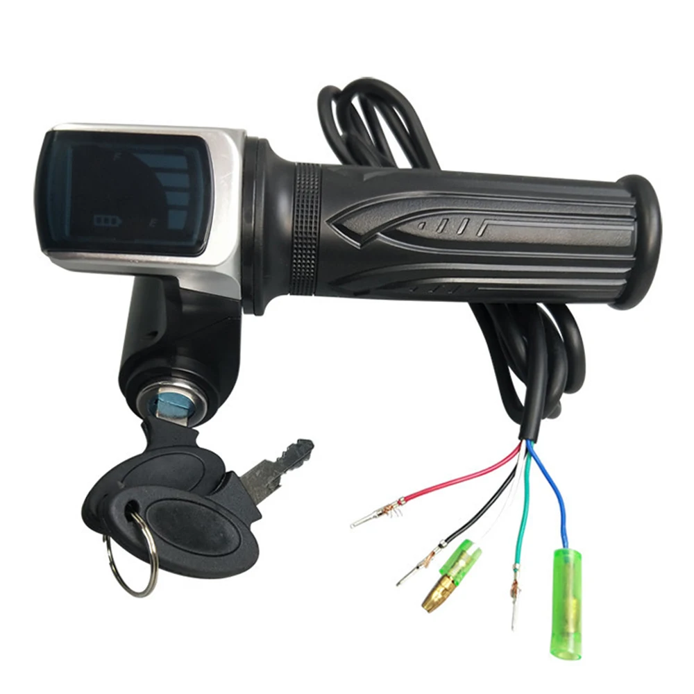 36V 48V 60V Electric Scoote Speed Controller Handlebar Electric Bicycle Motor With LCD Display Power Indicator Ebike Accessories