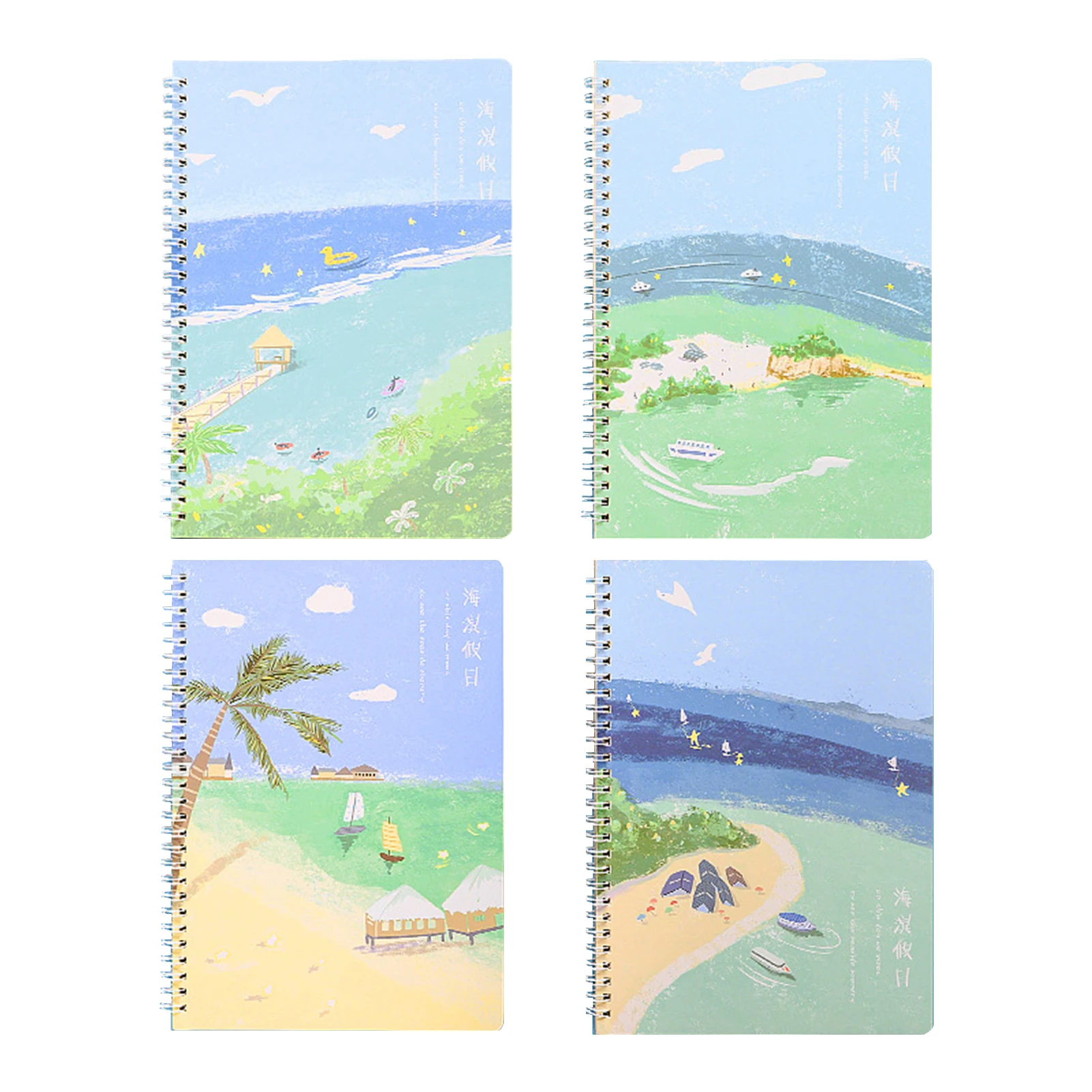 

Канцелярские принадлежности 4 шт./компл., милый дорожный планировщик, школьная тетрадь для записей, портативный студенческий блокнот «сдела...