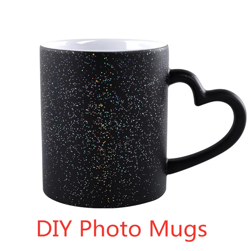 DIY Фото Волшебная меняющая цвет кружка на заказ ваша фотография чашке чая
