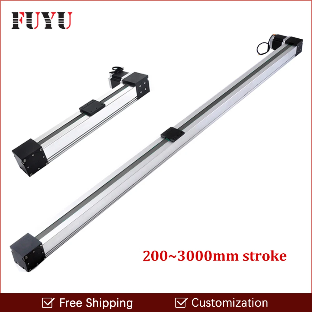 Бесплатная доставка линейный направляющий ремневой Привод хода 700 мм скользящий