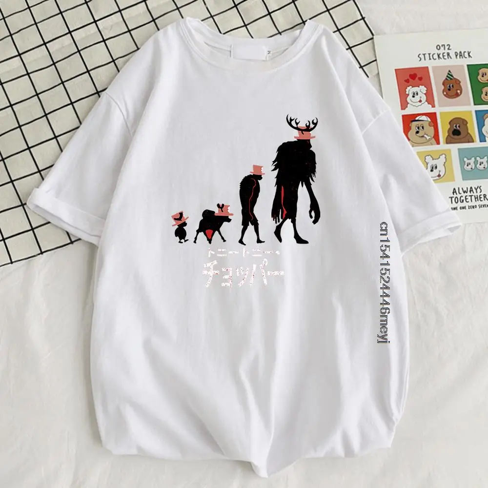 

Straw Hat Chopper Evolution Print Man T-Shirt Style Slim T-Shirts Fashion Comfortable Tshirt Simplicity Oversize Male Streetwear