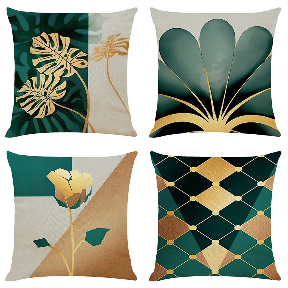

Flowers Cushion Cover Hoga Decorative Pillow funda cojines 45x45 housse de coussin Nordic Throw Pillow Cover for Sofa Car
