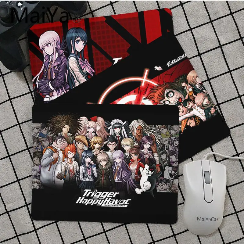 Maiya высококачественный коврик для мыши Danganronpa Trigger Happy Havoc игровые коврики Лидер