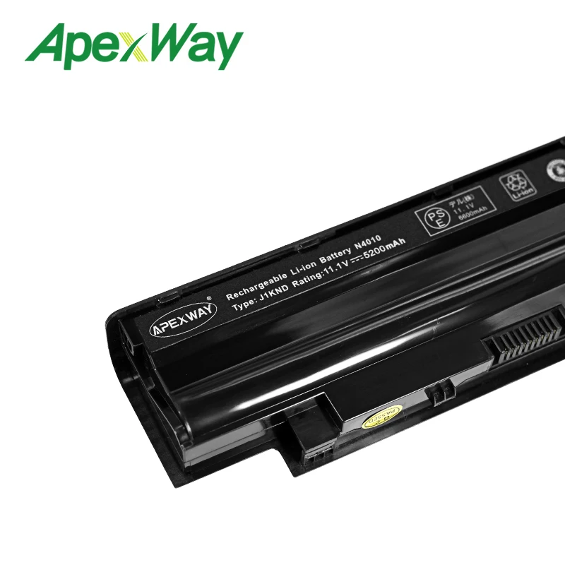 ApexWay Батарея для Dell Inspiron N4010 13R 14R 15R 17R N4110 N5010 N5030 N5110 N7010 N7110 M411R M501 M5010 N3010 N3110|battery for