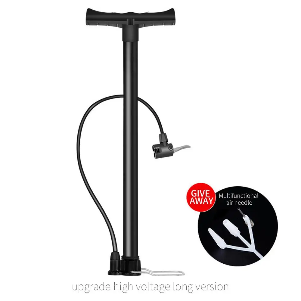 Насос для горного велосипеда портативный черный | Спорт и развлечения