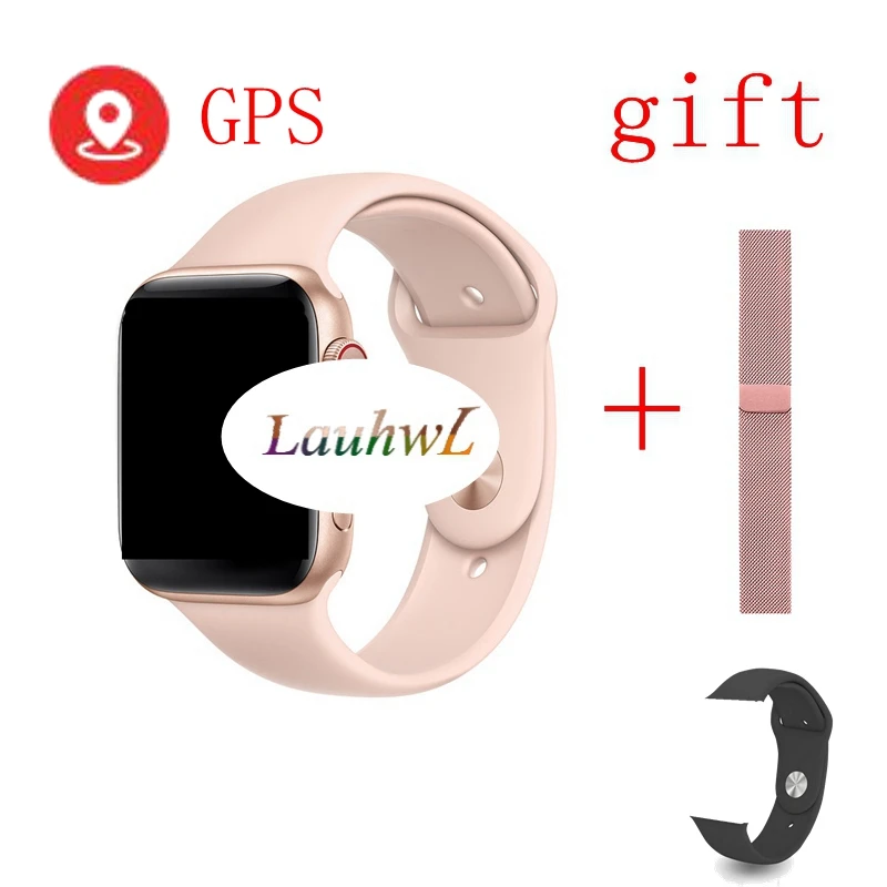 Bluetooth Вызов Смарт Браслет для проверки сердечного ритма 9 1:1 SmartWatch 44 мм с gps ДЛЯ Apple