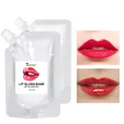 Глянцевая основа для губ ручной работы, матовый Увлажняющий блеск для губ, базовое масло 100 мл