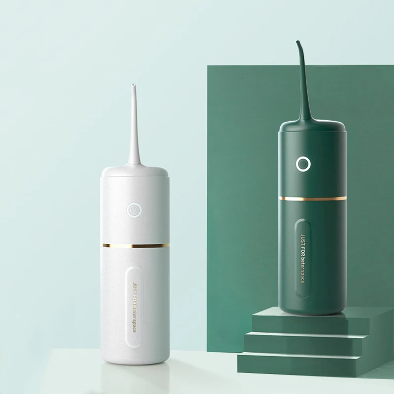 

Oral Irrigator Tooth Cleaner Device Portable Rechargeable Electric Household Water Flossing Dental 280ML Water Tank Waterproof