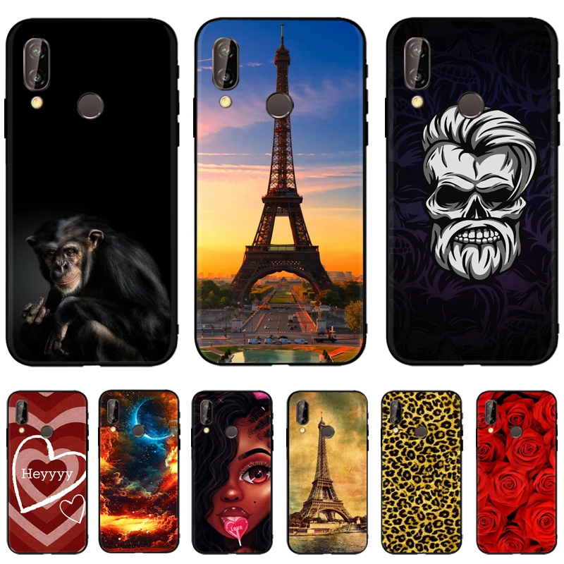

For iPhone X XR Phone Case For iPhone XR Case Silicone Painting Soft TPU For iPhone X XR Case Shockproof Bumper Cases Black