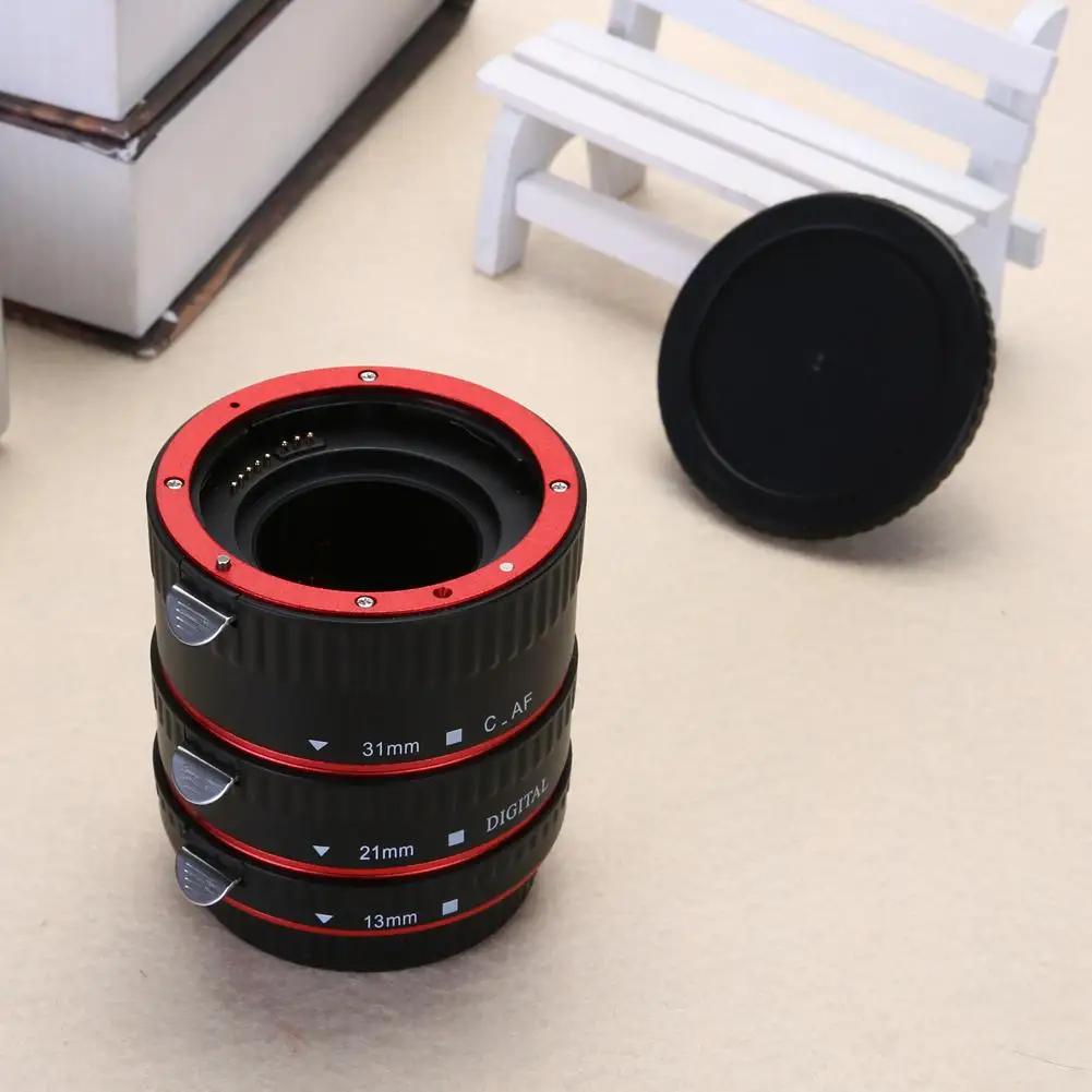 

Lens Adapter Mount Auto Focus AF Macro Extension Tube Ring for Canon EF-S Lens T5i T4i T3i T2i 100D 60D 70D 550D 600D 6D 7D lens